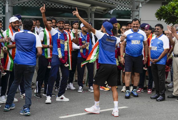 Indian Men’s Hockey Team Returns with Bronze Medal from Paris Olympics