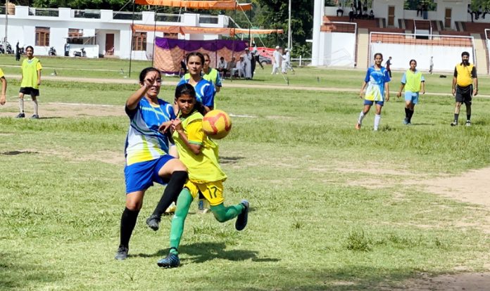 District Jammu Triumphs in U-14 Football Category at Inter-District Tournament in Poonch