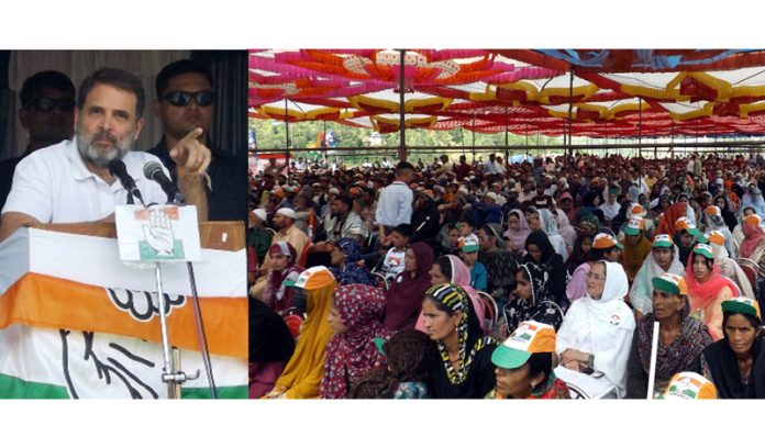 Rahul Gandhi Promises Statehood Restoration for Jammu and Kashmir