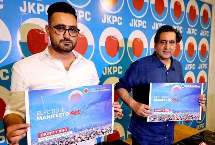Sajad Lone Pledges to Restore Statehood and Article 370 in New Manifesto