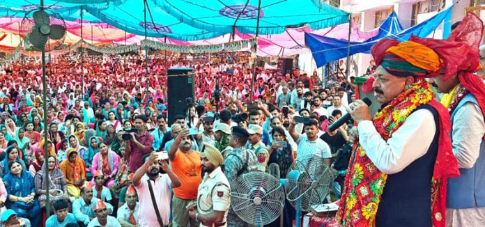 Union Minister Dr. Jitendra Singh Blames Congress for Development Setbacks in Billawar-Basohli Region