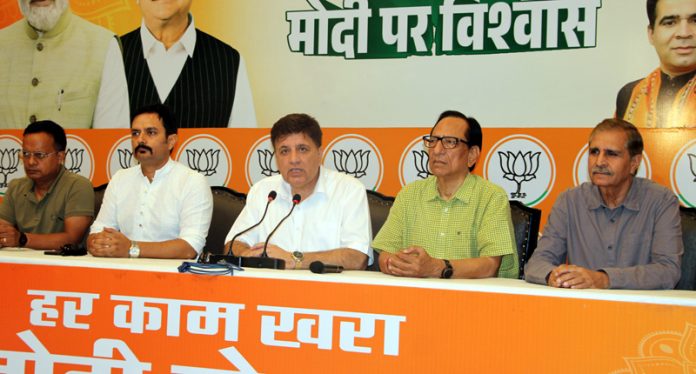 J&K BJP Chief Spokesperson Accuses NC and Congress of Misrepresenting Maharaja Hari Singh’s Legacy