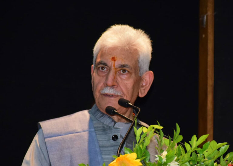 J&K’s Peace Built On Sacrifice, Sustained By Values And Dialogue: LG Sinha