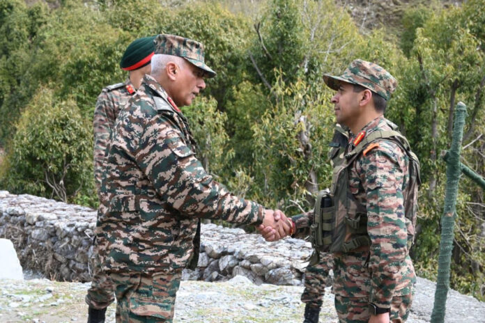 Rising Star Corps GoC Reviews Operation Preparedness Of Troops In J&K’s Kathua